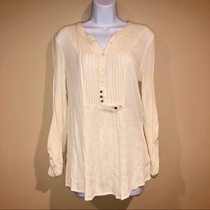 FREE PEOPLE Cream ⭐️ Tunic Top
